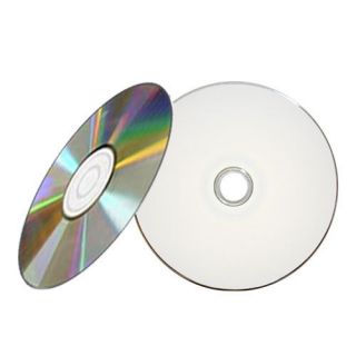 200 52x Blank CD R White Inkjet Hub Printable Disc
