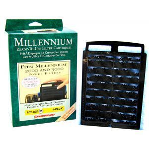Marineland Millennium 2000 3000 Filter Cartridge 4pk