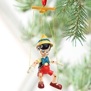2011 Disney Store Pinocchio Marionette Christmas Ornament