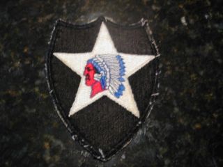 WWII U.S. 2nd Infantry Division Patch. Marjories Buy Of The Week