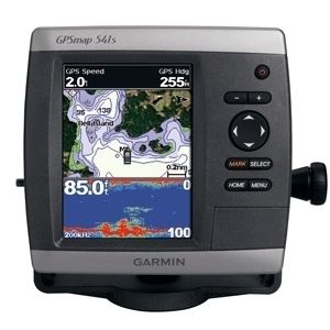 Garmin 541s Marine GPS and Fishfinder Combo with Transducer 010 00762