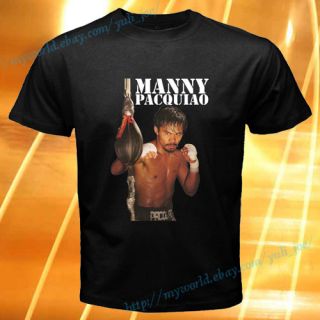 Manny Pacquiao Pacman Pinoy Filipino Boxer WBC WBO Bwaa Champion Tee T