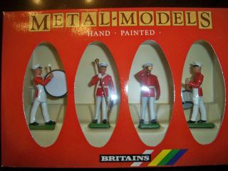 Britains US Marine Drum and Bugle Corps Marine Band Made in England