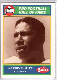 Marion Motley 1990 Swell Football Greats 59