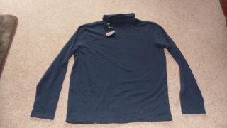 Polo Neck Jumper Mens Marks and Spencer Large