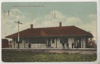 1908 Wisconsin Central Railroad Depot Marshfield Wi