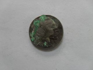 1938 D Buffalo Nickel Some Corrosion