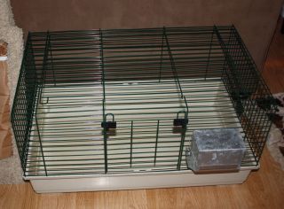 32 Marchioro Spa Animal Cage with Feeder Trough for Rabbit or Guinea