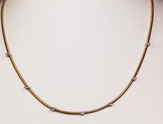 MARCO BICEGO ORIGINAL VS QUALITY 0 25CT Diamond Necklace Made in 18K