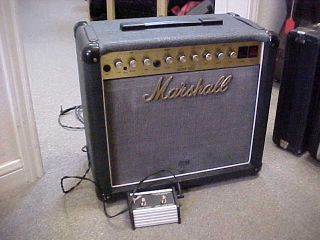 Marshall Artist 4203 Tube Amp w Fender Foot Switch