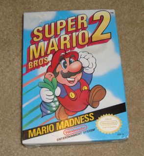 Super Mario Bros. 2 Complete in Box, Amazing Condition (Nintendo, 1988