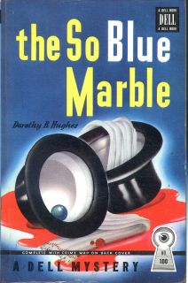 The So Blue Marble Dorothy B Hughes Vintage Dell Mapback Mystery PB