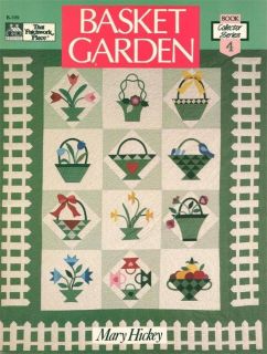 Quilting Patterns Basket Garden by Mary Hickey