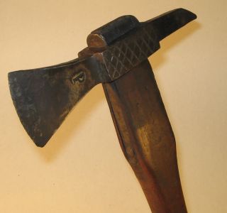 Nice 18th Century Naval Boarding Axe with  P  Makers Mark ★