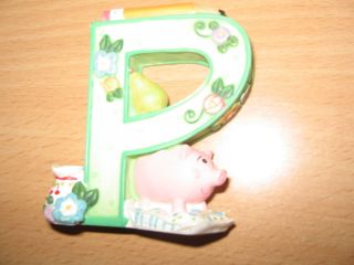 Mary Engelbreit Letter P Pig Pear Pencil Pitcher Pillow