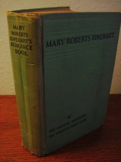 RARE Edition Mary Roberts Rinehart Romance Book Classic