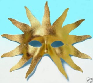 Gold Inca Sun Mask Glorious Solar Mask M2546 Italy