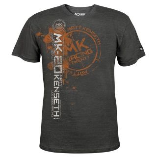 2013 Matt Kenseth 20 Onyx Heather Vertical Grunge NASCAR Tee Shirt