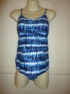 Tie Dye Motherhood Maternity Tankini 2 PC Swimsuit Small $58 00