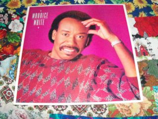 Maurice White Self Titled 1985 M LP Earth Wind Fire