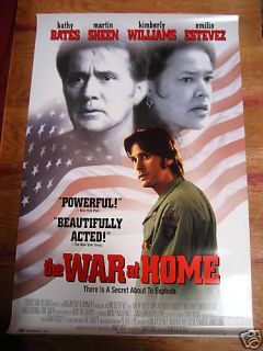 The War at Home Movie Poster Martin Sheen 40x26