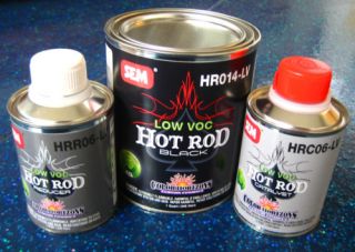 SEM HR010LV Hot Rod Flat Black Kit Matte Paint HR 010LV