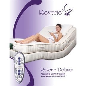 Reverie Deluxe™ King Adjustable Bed w Latex Mattresses