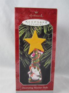 Keepsake Christmas Ornament Decorating Maxine Style w Floyd