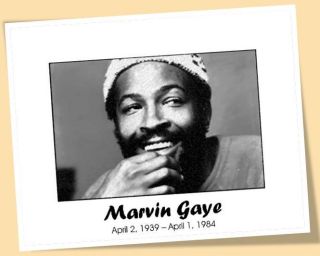 Marvin Gaye Portrait 2 Poster oldies Motown Music