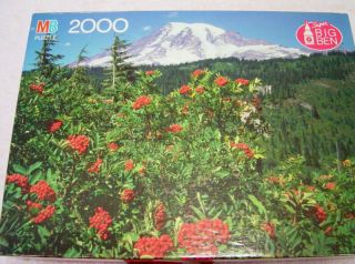 MT Rainier National Park WA MB 2000pc Puzzle New