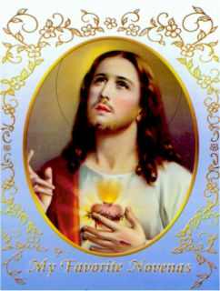 Novenas Novena Cromo Favorites Jesus Mary Joseph Saints