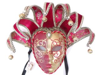 Jolly Venetian Masquerade Mask Mardi Gras Carnival Party Masks