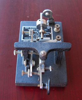 McElroy Radio Telegraph Transmitting Key Serial 6881