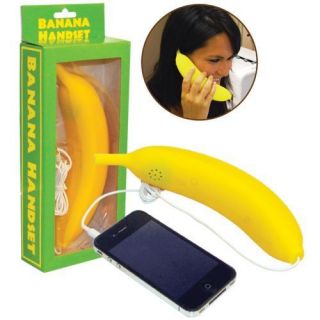 Banana Handset iPhone Blackberry Funny Phone Gag