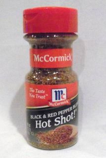 McCormick Hot Shot Black Red Pepper Blend 2 62 Oz