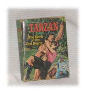 Whitman Big Little Book Mark of The Red Hyena Tarzan