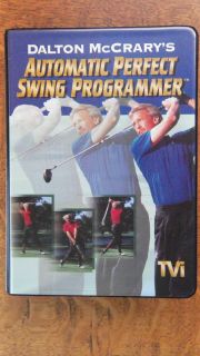 Dalton McCrarys Mccrarys Automatic Perfect Swing Programmer VHS Audio