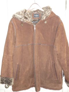Outbrook Woman Heavy Suede Jacket Size 2X
