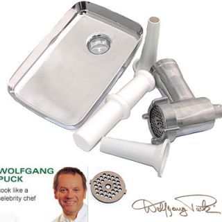 Wolfgang Puck Meat Grinder Attachment 600W Stand Mixer