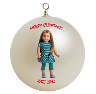 Personalized American Girl McKenna Christmas Ornament