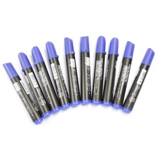 3mm Blue Color Marker Pen Writing Board for Office School New