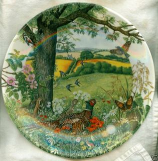 Wedgwood Plate Meadows and Wheatfields Colin Newman