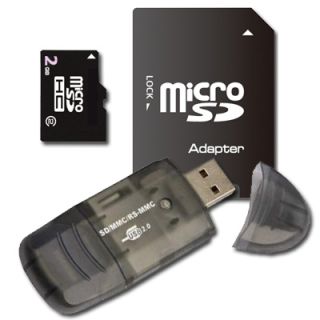 2GB Micro SD Memory Card for LG Verizon Cell Phone enV3