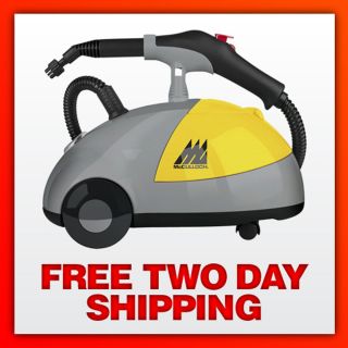 New McCulloch MC 1275 Heavy Duty 1500 Watts Steam Cleaner with Caster