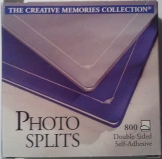 NIP Creative Memories Photo Splits 800 Count