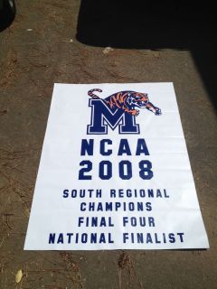 University of Memphis Tigers Replica Vacated 2008 NCAA Final Four