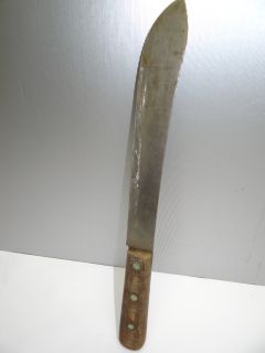  Metal Wood Handle Harrington Cutlery Co Dexter Butcher Chefs Knife