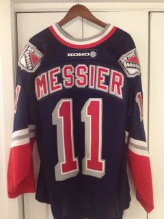 Koho NHL New York Rangers 11 Mark Messier Blue Liberty Jersey