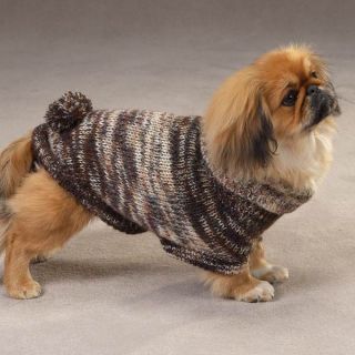  Collection Dogs Metallic Turtleneck Sweater w Poms Sx XX Small NEW