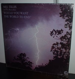 SEALED Mel Tillis Would You Want The World to End LP
